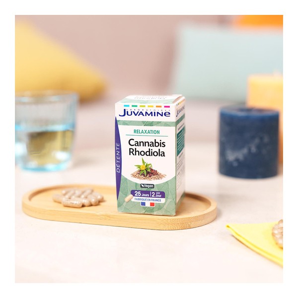 Juvamine Cannabis Rhodiola gélules