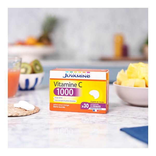 Juvamine Vitamine C 1000 comprimés à croquer