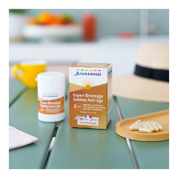 Juvamine Expert Bronzage Sublime anti âge gélule