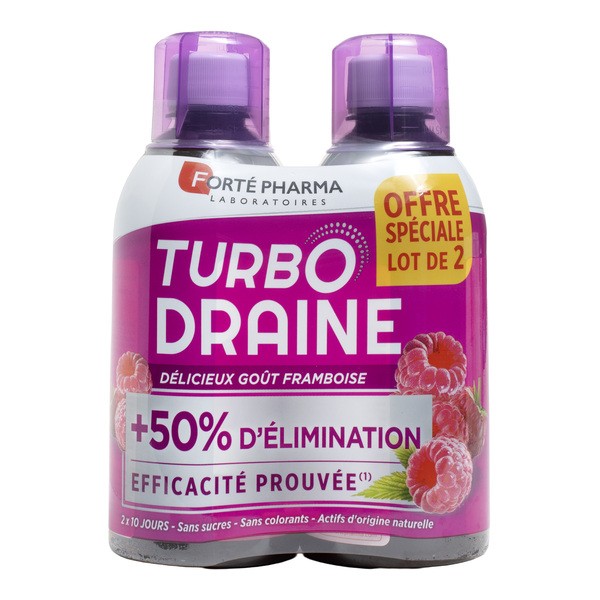 Forté Pharma Turbodraine framboise solution buvable