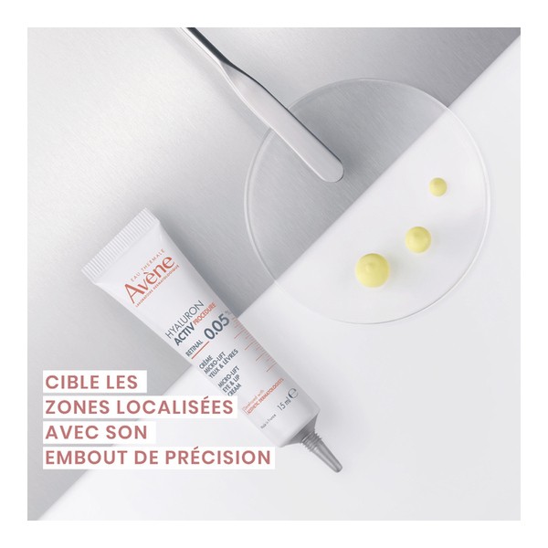 Avène Hyaluron Activ Procedure Crème Micro lift yeux et lèvres