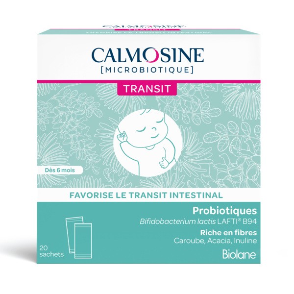 Calmosine Transit bébé sachet Constipation Probiotiques