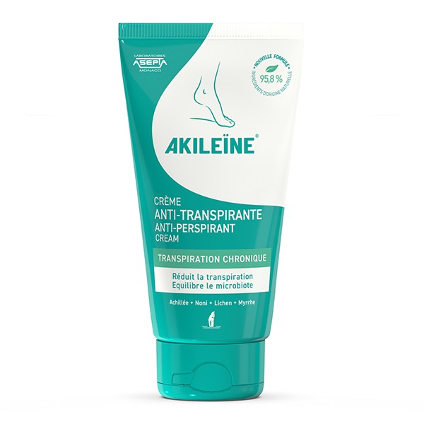 Akileïne crème anti transpirante