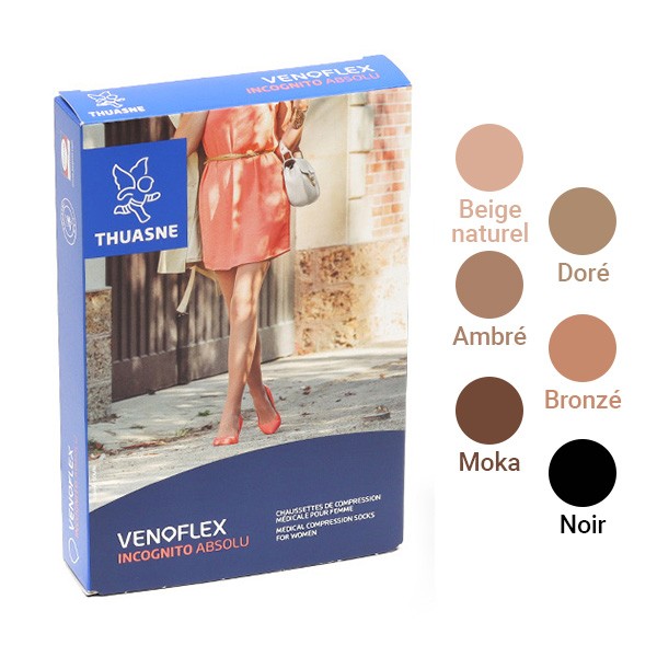 Venoflex Incognito Absolu Chaussettes de Contention Femme PO cl2