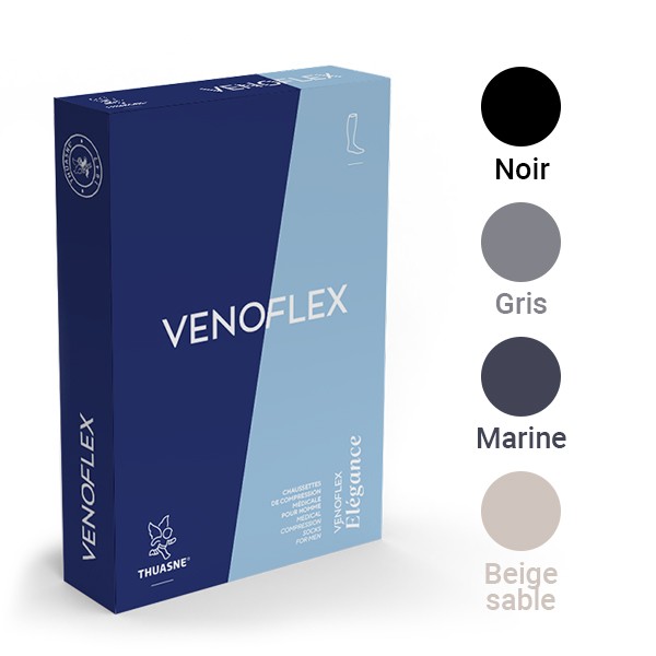 Venoflex Elégance Chaussettes de Contention Homme Classe 2