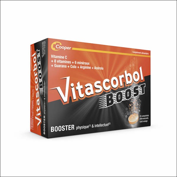Vitascorbol Boost comprimés effervescents