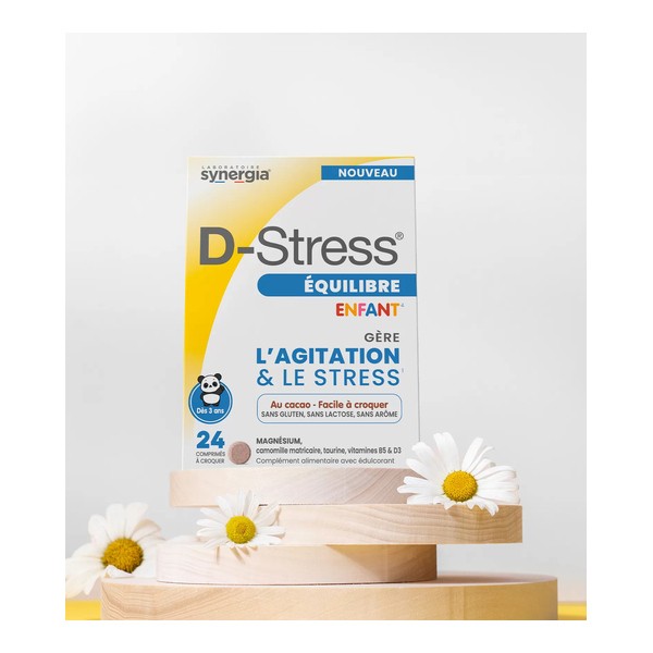 D Stress Equilibre enfant comprimés à croquer