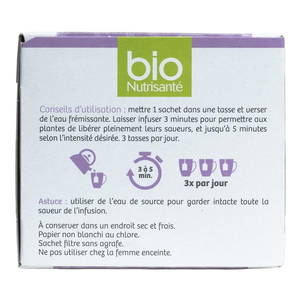 Bio Nutrisanté infusion Relax sachets