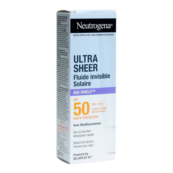Neutrogena Ultra Sheer Fluide solaire Age Shield SPF 50
