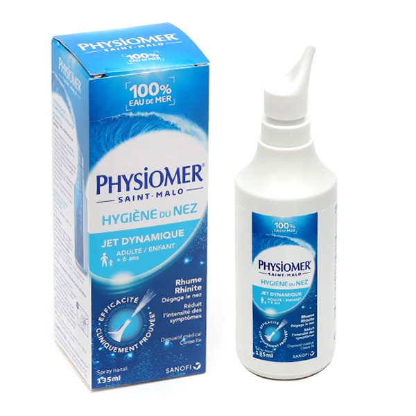 Physiomer spray nasal Jet Dynamique adulte et enfant