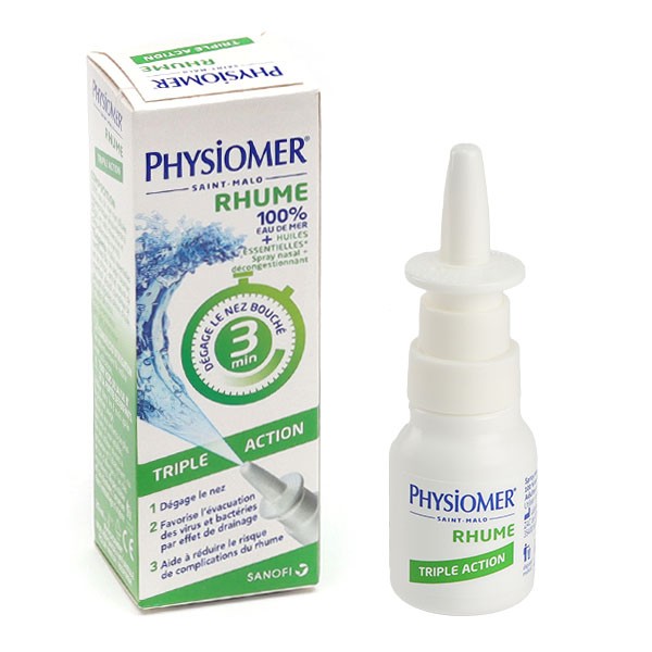 Physiomer Rhume triple action spray nasal