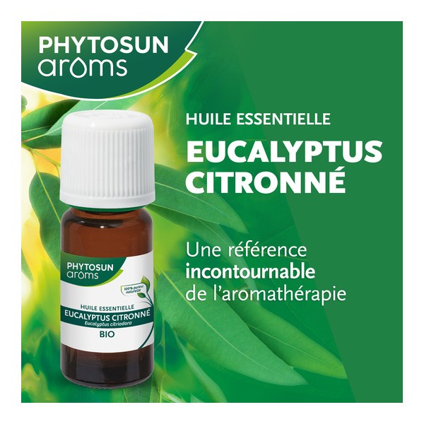 Phytosun Arôms huile essentielle Eucalyptus citronné bio