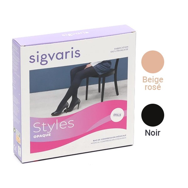 Sigvaris Styles Opaque Bas de contention Femme Classe 2