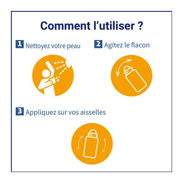 Etiaxil Anti transpirant Tolérance 48h roll-on