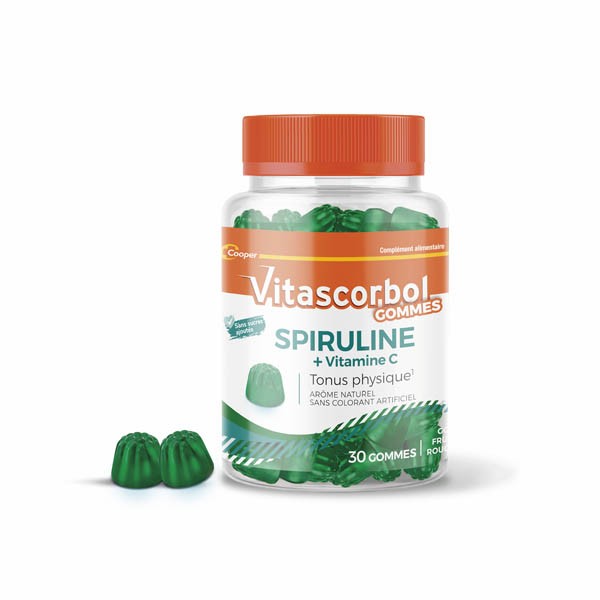 Vitascorbol Spiruline + Vitamine C gummies