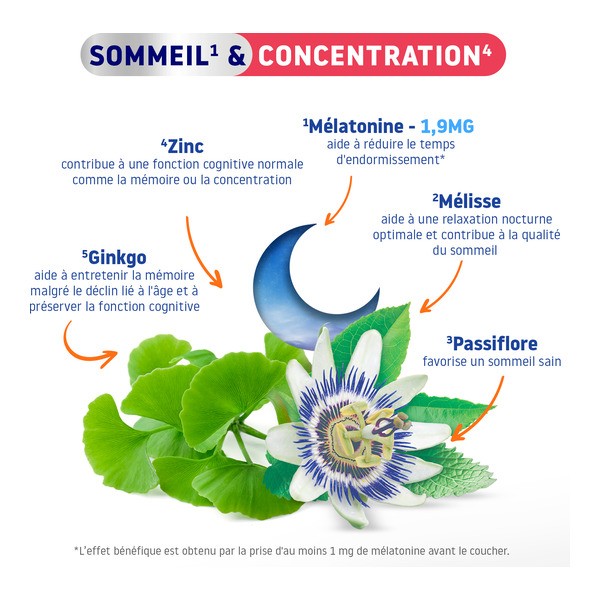 Valdispert Sommeil et Concentration comprimés