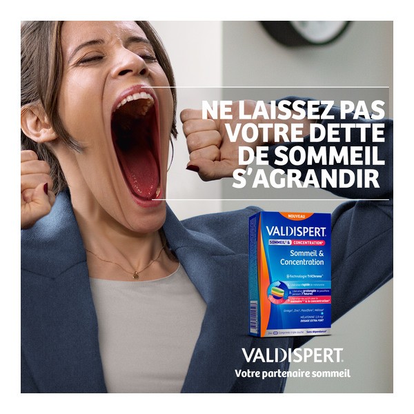 Valdispert Sommeil et Concentration comprimés