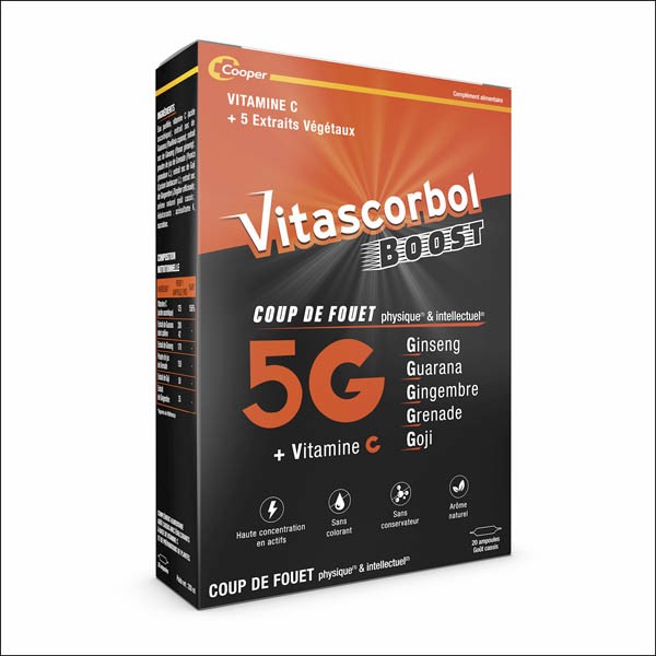 Vitascorbol Boost 5G ampoules