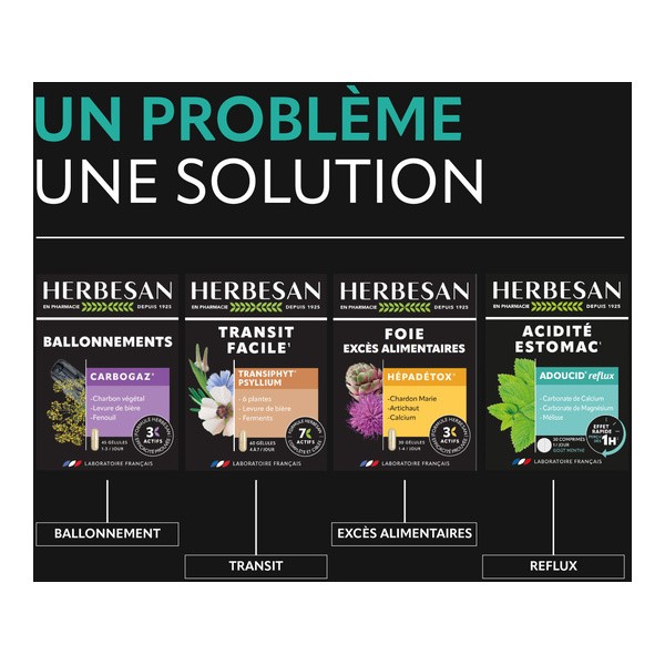 Herbesan Acidité Estomac Adoucid reflux à croquer