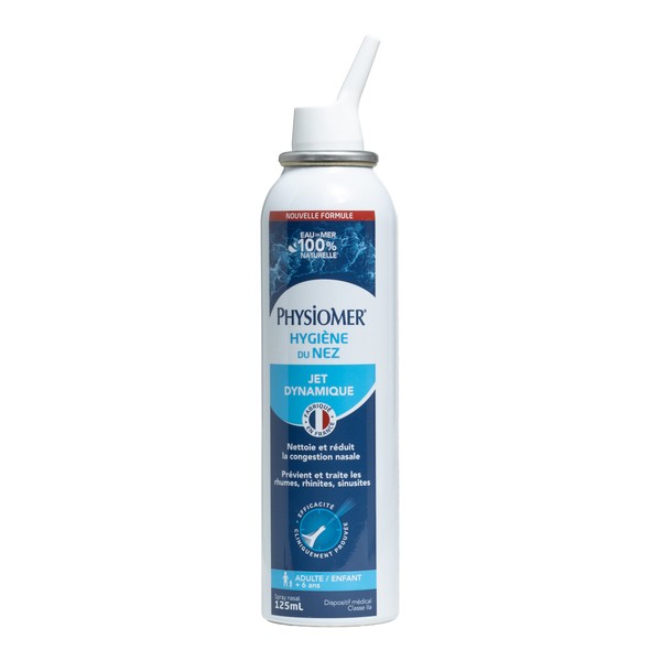 Physiomer spray nasal Jet Dynamique adulte et enfant