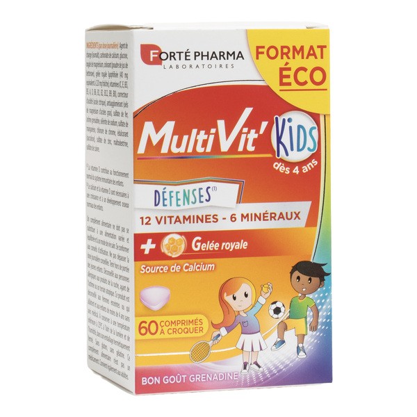 Forté Pharma MultiVit'Kids comprimés à croquer