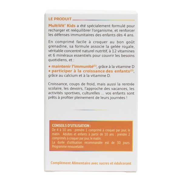 Forté Pharma MultiVit'Kids comprimés à croquer