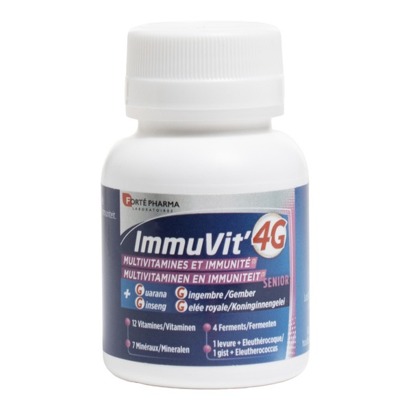 Forté Pharma ImmuVit 4G Sénior comprimés