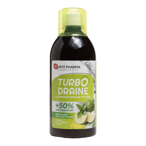 Forté Pharma Turbodraine Citron vert Menthe solution buvable