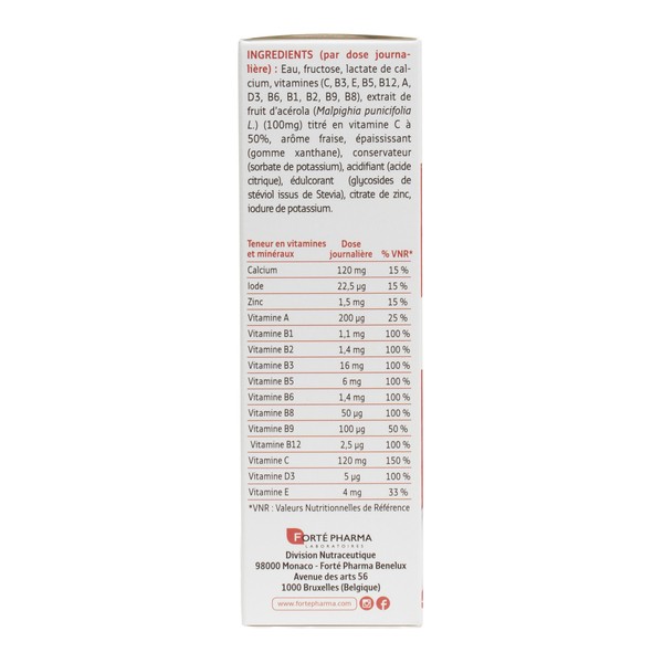 Forté Pharma Forté Kids Multivitamines Croissance et Défenses sticks