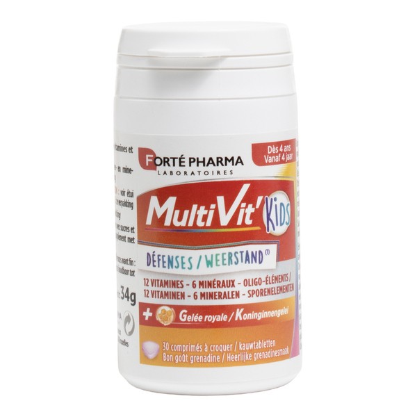 Forté Pharma MultiVit'Kids comprimés à croquer