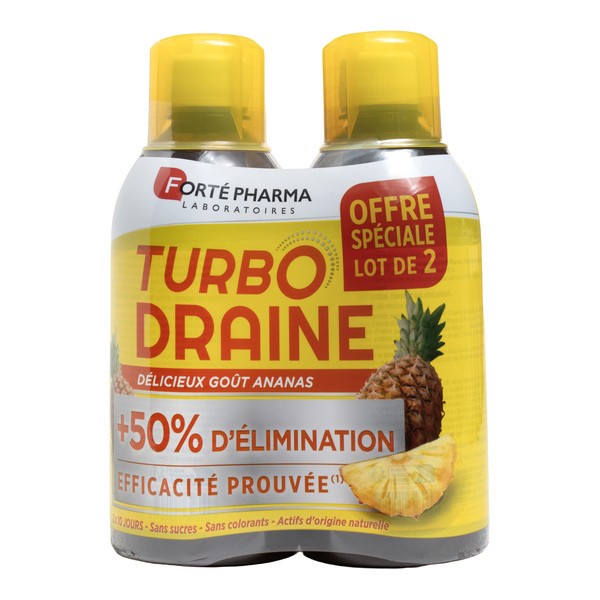 Forté Pharma Turbodraine ananas solution buvable