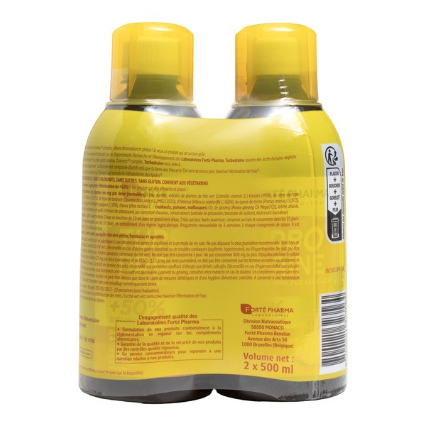 Forté Pharma Turbodraine ananas solution buvable