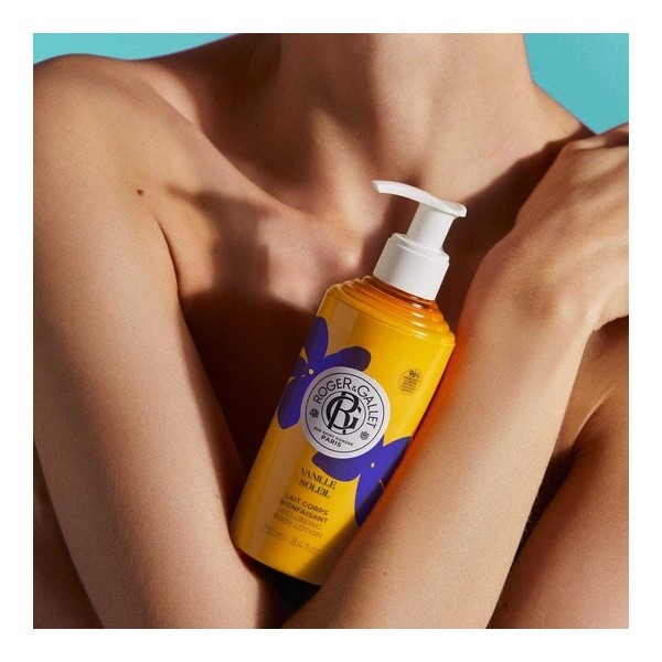 Roger et Galler Vanille Soleil Lait corps bienfaisant