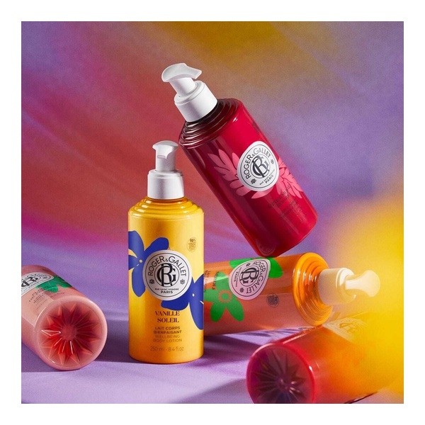 Roger et Galler Vanille Soleil Lait corps bienfaisant