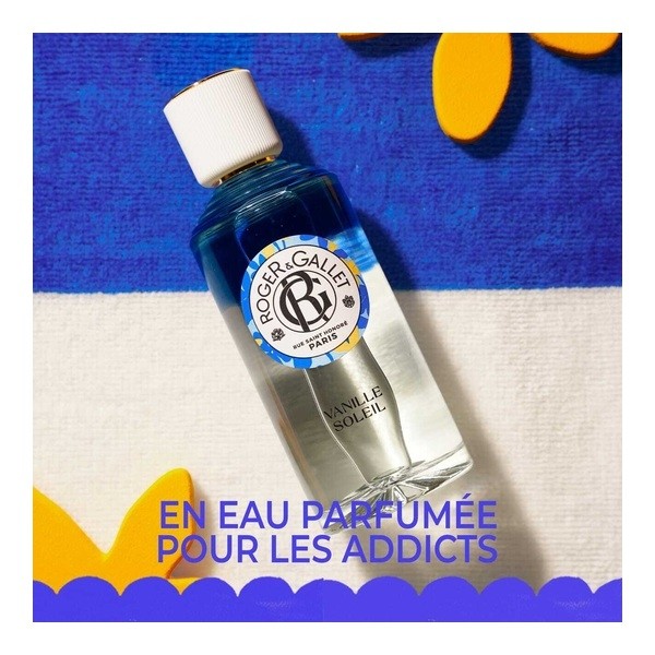 Roger et Galler Vanille Soleil Lait corps bienfaisant