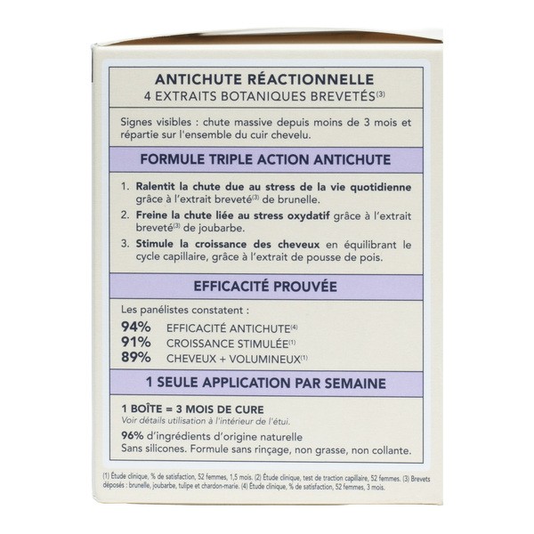 Phytophanère Antichute réactionnelle ampoule