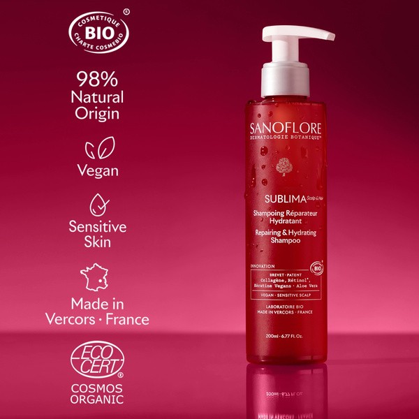 Sanoflore Sublima Shampooing réparateur hydratant