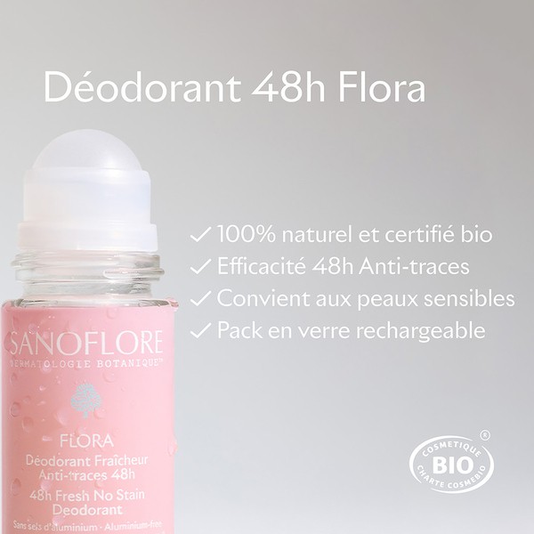 Sanoflore Déodorant Flora 48h
