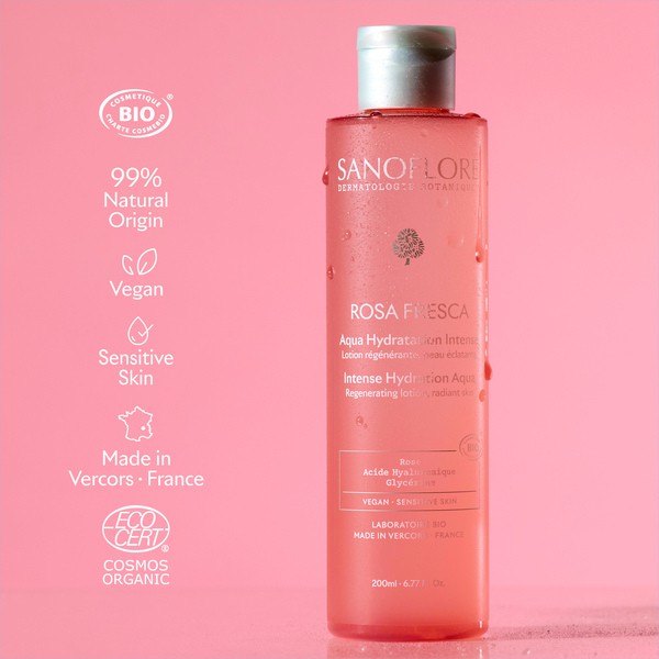 Sanoflore Rosa Fresca Aqua Hydratation Intense Bio