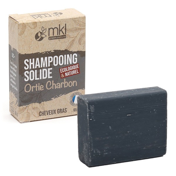 MKL Shampooing Solide Ortie & Charbon