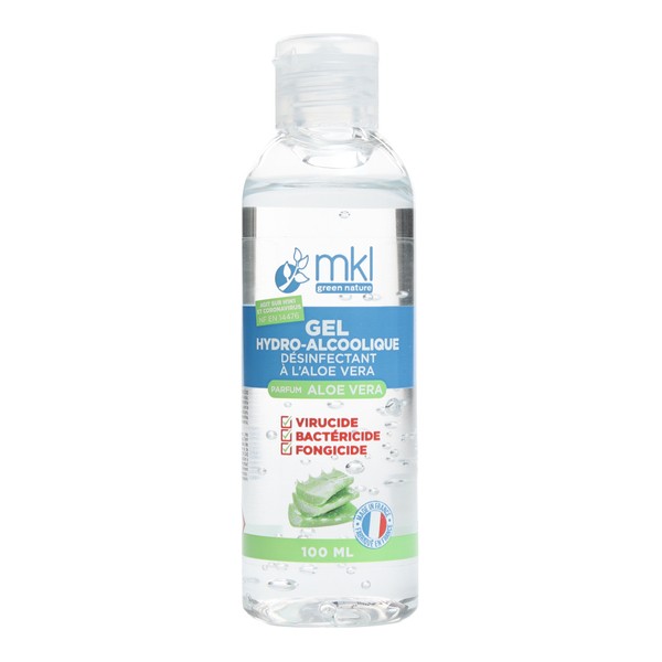 MKL gel hydroalcoolique à l'aloe vera