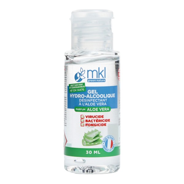 MKL gel hydroalcoolique à l'aloe vera
