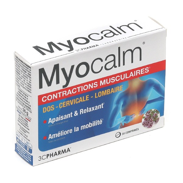 Les 3 Chênes Myocalm comprimés
