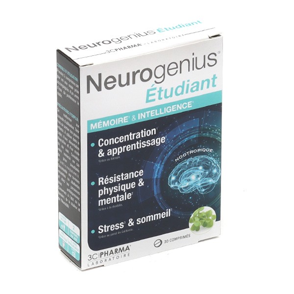 Neurogenius Etudiant comprimés