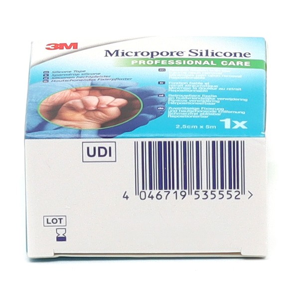 Sparadrap 3M Micropore Silicone