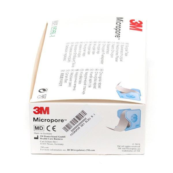 3M Micropore sparadrap blanc 2,5 cm x 9,14 m