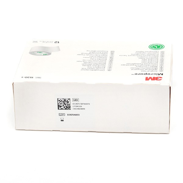 3M Micropore sparadrap blanc 2,5 cm x 9,14 m