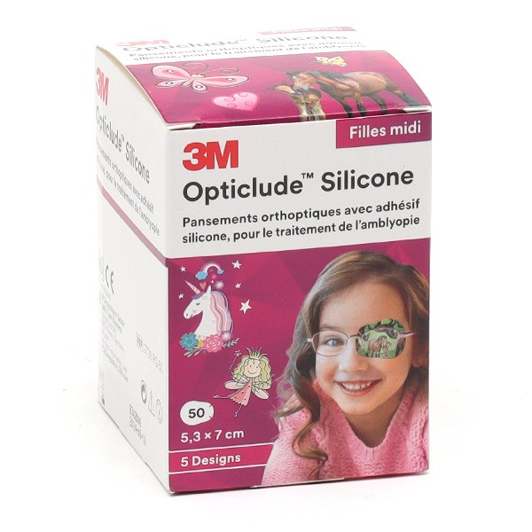 3M Opticlude Silicone pansement orthoptique x 50
