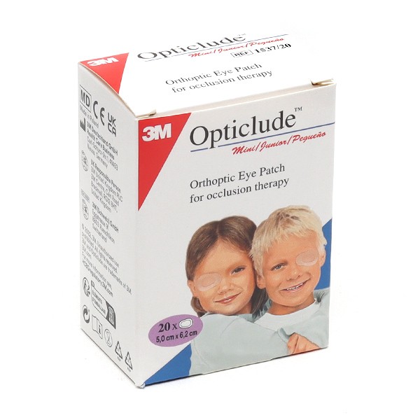 3M Opticlude pansements orthoptiques x20