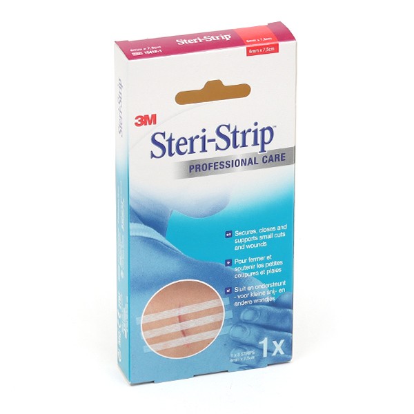 3M Nexcare Steri-Strip Skin Suture 6mm x 7.5cm